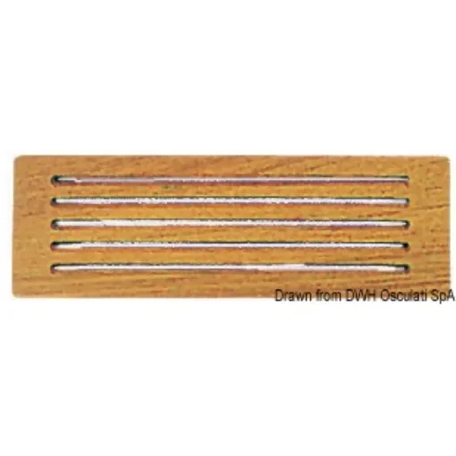 Osculati - Teak protection front panel 300x100 mm - 71.396.31 product image