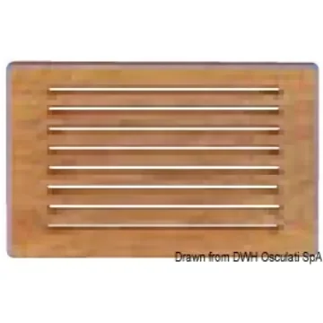 Osculati - Teak protection front panel 200x150 mm - 71.396.33 product image