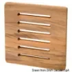 Osculati - Teak protection front panel 125x125 mm - 71.396.70 product image