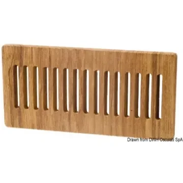 Osculati - Teak protection front panel 125x250 mm - 71.396.71 product image