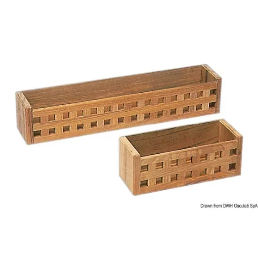 Osculati - Multipurpose teak container 500x100x100 mm - 71.513.00 product image