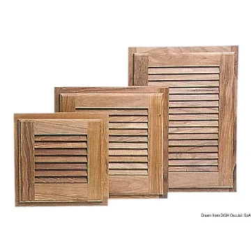Osculati - Teak door + frame 380x380 mm - 71.607.22 product image