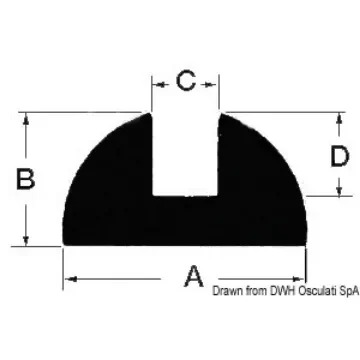 Osculati - Teak profile - 71.608.18 product image