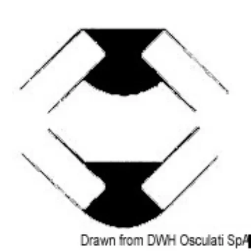 Osculati - Teak profile 42x15x15 - 71.608.68 product image