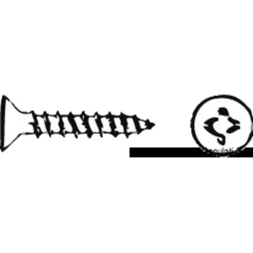Osculati - FASTAR Phillips-head screw 3.5x15 AISI 304 TRUC3,5X15 - A2-7505A-03.5X015 product image