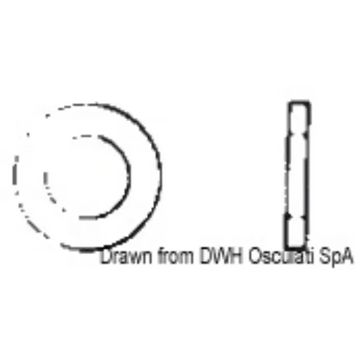 Washer x 4 nominal diameter product image