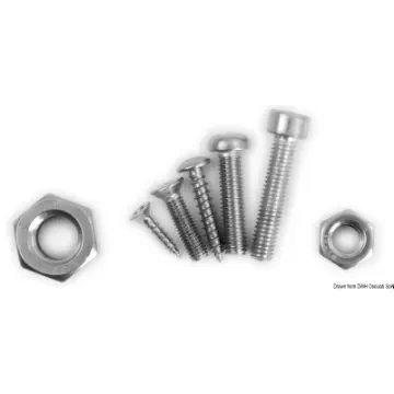 Self-locking hexagon nut DIN 982 product image