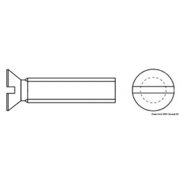 Osculati - Mec.screw con.h ts 3x12 316 316.963/3X12 - A4-963-03X012 product image
