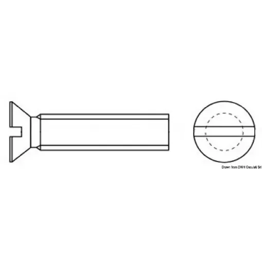 Osculati - Mec.screw con.h ts 3x12 316 316.963/3X12 - A4-963-03X012 product image