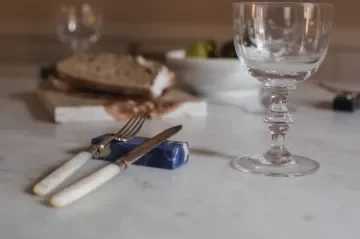 Marble Cutlery rests in Blue Marble ( no knife cut) product image