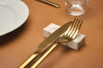 Marble Cutlery rests in Albaperla Marble product image