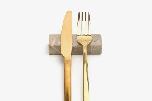 Marble Cutlery rests in Rustic Green Marble product image