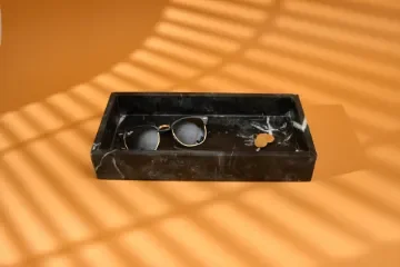 Rectangul Tray Black Marble product image