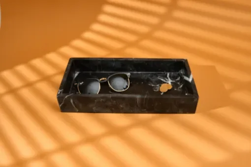 Rectangul Tray Black Marble product image
