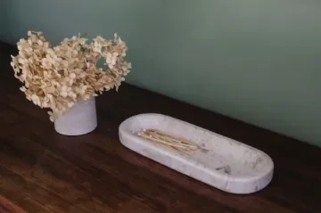 Oval marble Albaperla tray product image