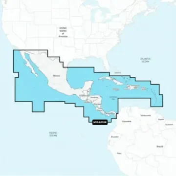 Navionics Platinum+ Regular SD Card - Central America and Caribbean product image