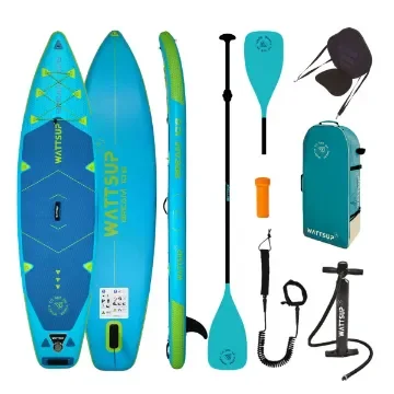 Wattsup Bream 10'6 Inflatable Paddle Pack Combo Kayak (Includes Pump, Seat, Dual Paddle) product image
