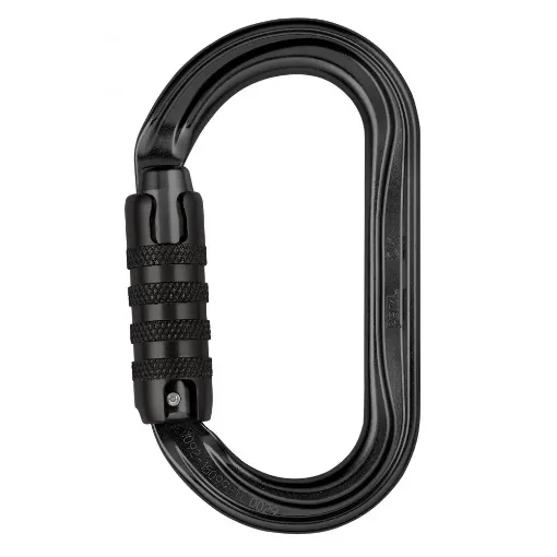 Petzl Ok Triact-Lock Black Carabiner product image