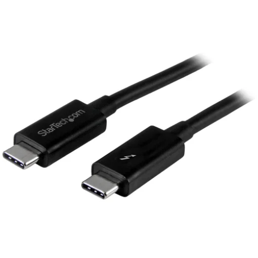 Startech.Com 1m Thunderbolt 3 (20Gbps) Usb-C Cable - Thunderbolt, Usb, and Displayport Compatible - Tblt3mm1m product image