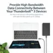 Startech.Com 1m Thunderbolt 3 (20Gbps) Usb-C Cable - Thunderbolt, Usb, and Displayport Compatible - Tblt3mm1m product image