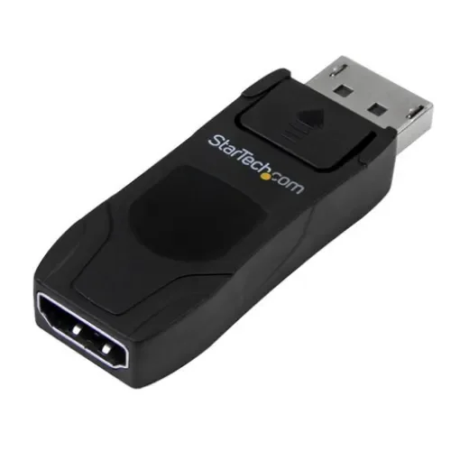 Startech.Com Displayport To Hdmi Adapter - 4K 30Hz Compact Dp 1.2 To Hdmi 1.4 Video Converter - Dp++ To Hdmi Monitor/Tv - Passive Dp To Hdmi Cable Adapter - Latching Dp Connector - Dp2hd4kadap product image