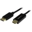 Startech.Com 6ft (2m) Displayport To Hdmi Cable - 4K 30Hz - Displayport To Hdmi Adapter Cable - Dp 1.2 To Hdmi Monitor Cable Converter - Latching Dp Connector - Passive Dp To Hdmi Cord - Dp2hdmm2mb product image