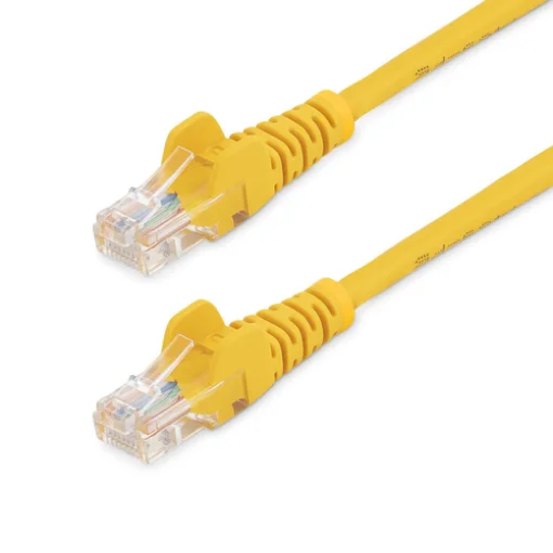Startech.Com Cat5e Patch Cable with Snagless RJ45 Connectors - 3m, Yellow - 45Pat3myl product image
