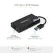 Startech.Com Usb 3.0 To Hdmi Adapter - 4K 30Hz Ultra Hd - Displaylink Certified - Usb Type-A To Hdmi Display Adapter Converter for Monitor - External Video & Graphics Card - Mac & Windows - Usb32hd4k product image