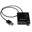 Startech.Com Usb Stereo Audio Adapter External Sound Card with Spdif Digital Audio and Stereo Mic - ICUSBAUDIO2D product image