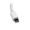 Startech.Com Mini Displayport To Vga Adapter - Active Mini Dp To Vga Converter - 1080p Video - Mdp or Thunderbolt 1/2 Mac/Pc To Vga Monitor/Projector/Display - Mdp 1.2 To Vga Dongle - White - MDP2VGAW product image