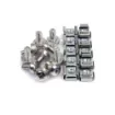 Startech.Com 100 Pkg M6 Mounting Screws and Cage Nuts for Server Rack Cabinet - CABSCREWM62 product image