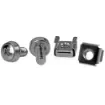 Startech.Com 50 Pkg M6 Mounting Screws and Cage Nuts for Server Rack Cabinet - CABSCREWM6 product image