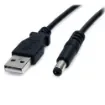 Startech.Com Usb To 5.5mm Power Cable - Type M Barrel - 3 Ft - USB2TYPEM product image