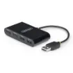 Startech.Com St4200mini2-Usb-Hub Interface Hub Usb 2.0 480 Mbit/S Black - St4200mini2-Usb-Hub product image