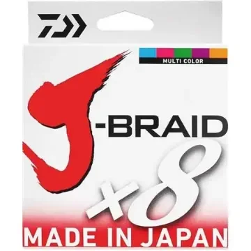 Daiwa J-Braid X8 300m Multicolour D28 Braid product image