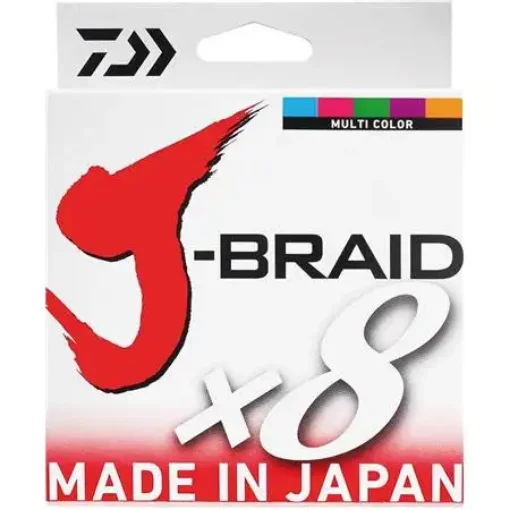 Daiwa J-Braid X8 300m Multicolour D35 Braid product image