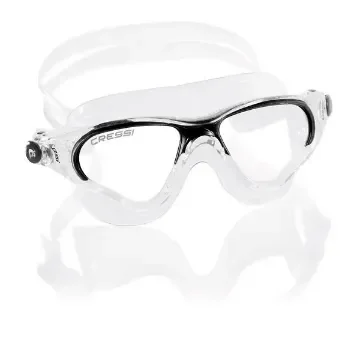 Cressi Sub Cobra Clear Black Swimming Goggles product image