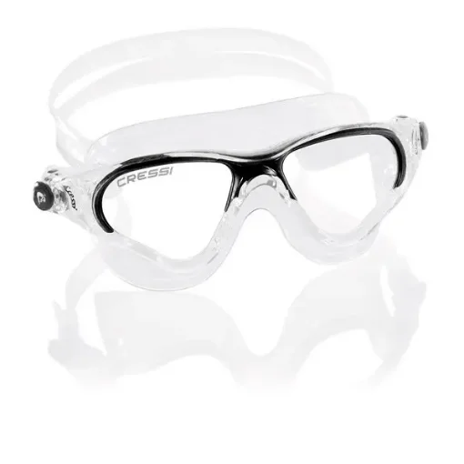 Cressi Sub Cobra Clear Black Swimming Goggles product image
