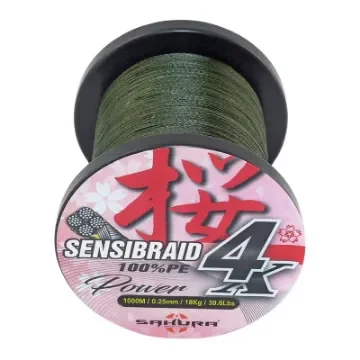 Sakura Sensibraid Braid 8x 150m Chartreuse D20 product image