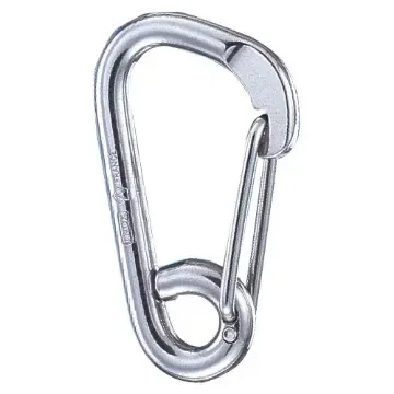 Asymmetrical Firefighter Carabiner - Long Asymmetrical Firefighter Carabiner 80 Mm product image