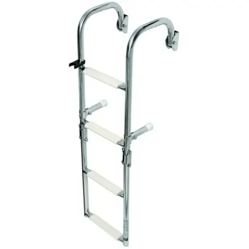 Stainless Steel 4-Step Ladder product image
