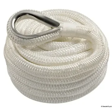 White Mooring Line with Splice 16 Mm X 11 M product image