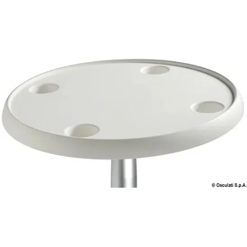 White Round Table 610 Mm product image