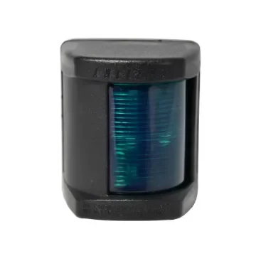 Classic 12'' Navigation Light Tribord (Green) -112.5° - Black Housing product image