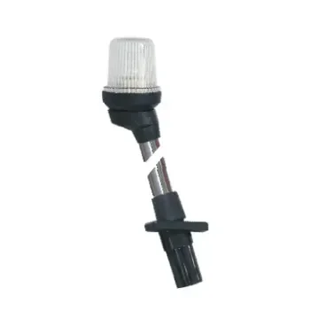 360° White Telescopic Pole Light - Black - 54 Cm product image
