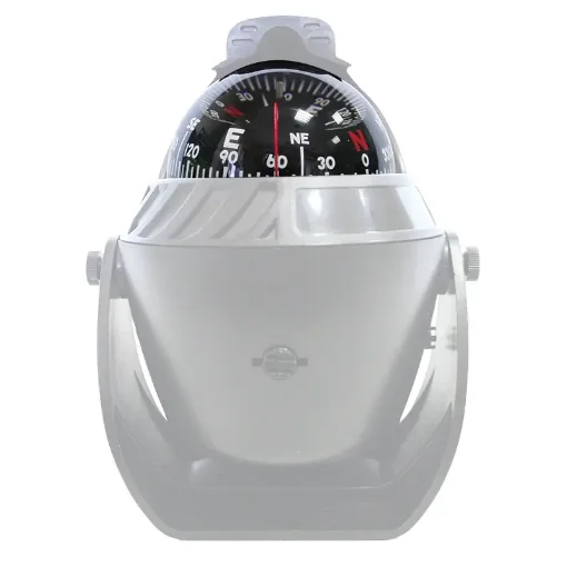 Compass with Led Light - 102X94x137 Mm - White product image