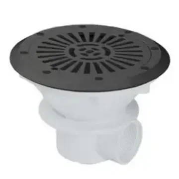 Anthracite Grey Pool Bottom Drain for Concrete and Liner product image