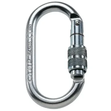 Keylock Oval Steel Carabiner - Camp product image