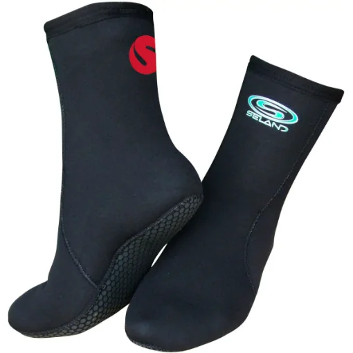 Slippers 3 Mm - Xl - Black - Seland product image