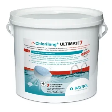 Chlorilong Ultimate7 Tablet 300g Bayrol 9.6 Kg - 2 Buckets X 4.8 Kg product image